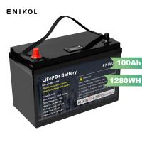 China Solar 12V Lithium Battery 100ah 1kw Lifepo4 Lithium Ion EVE Battery Pack factory