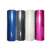 China Custom Glitter Heat Transfer Vinyl Sheets For Textile Fabric factory