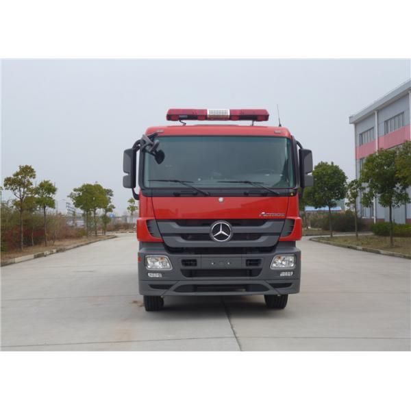 Quality Benz Chassis 265KW Commercial Fire Trucks 6x4 Water Foam Tanker Fire Truck for sale