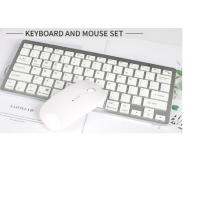 China Recharge Bluetooth 5.0 2.4Ghz USB Receiver Wireless Keyboard And Mouse Set factory