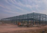 China Pre engineered steel buildings metal large span logistics steel warehouse with office factory