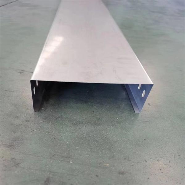 Quality Rust proof Stainless Steel Cable Tray Ventilation / Perforation Groove for sale
