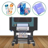 Quality A3 Uv Roll To Roll Printer Digital Dtf All In One Printer For Pen Sticker Two Xp600 Heads for sale