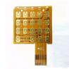 China Yellow Soldermask Flexible PCB Prototype FR4 Stiffener Touch FPCB Polyimide Panel factory