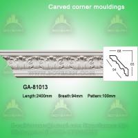 China Good Quality European- style Decorative PU Carved Crown Moulding for Ceiling factory