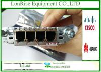 China Cisco Catalyst VIC2-4FXO 2960 Stack Module VIC2-4FXO - 4- port Voice / Fax Interface Card factory
