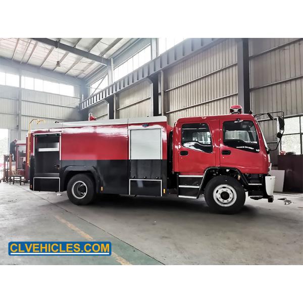 Quality F Series 205hp ISUZU Fire Fighting Truck Fire Extinguisher Service Truck 4x2 Type for sale