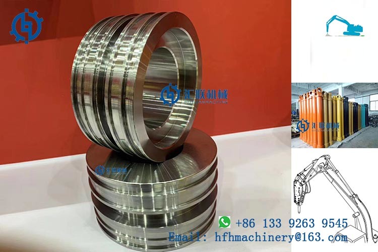 China SK210LC Hydraulic Cylinder Piston , Kobelco Hydraulic Cylinder Repair Parts factory