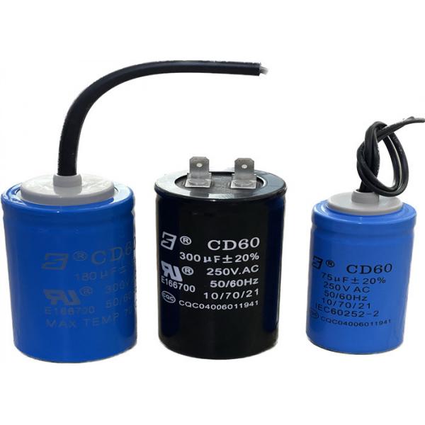 Quality CD60 Motor Starting Capacitor Water Pump Big Power Single-Phase AC Motors for sale