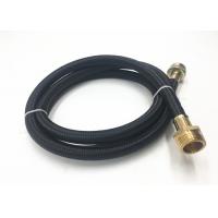 Quality TPV Material High Pressure Washing Machine Hose With Black Nylon Braided for sale
