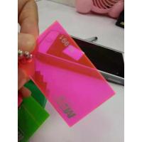 China Color 3mm 5mm Hot Sale Acrylic Plate pink color Acrylic Sheet factory