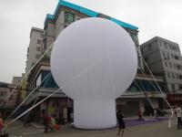 China inflatable white giant ground balloon for grand sale / Inflatable advertising balloon factory
