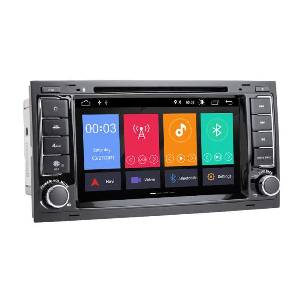 Quality Double Din Car Stereo With Backup Camera And Gps For VW / Volkswagen for sale