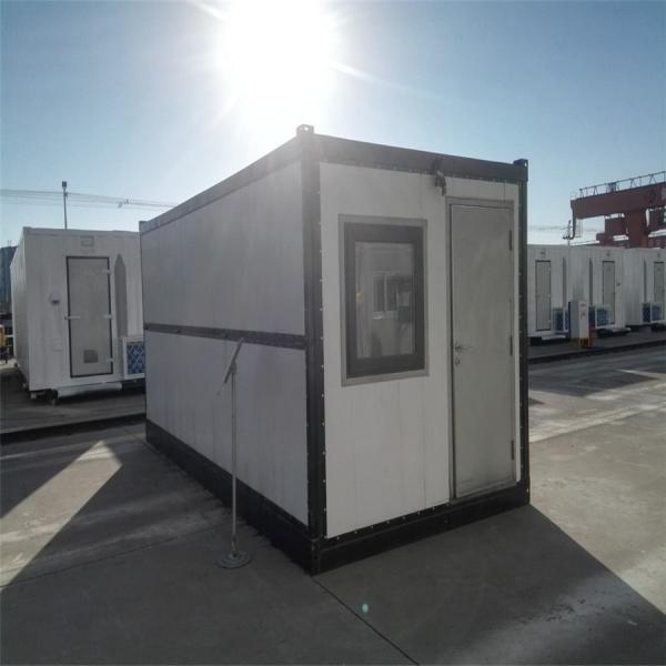 Quality OEM Anti Vandal Foldable Container Home Office For Construction Site for sale