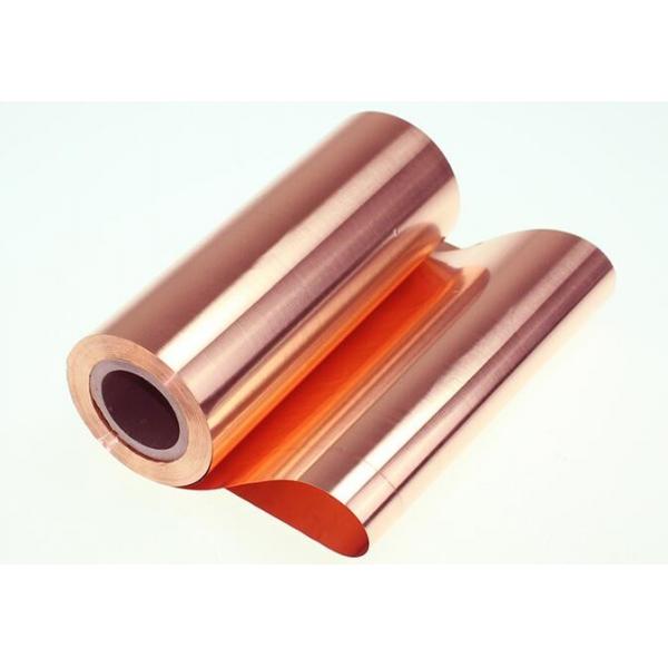Quality Thin Copper Sheet Metal Roll for Shielding LED Light Strip None Pinholes for sale