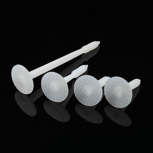 Quality Building Nylon Plastic Insulation Fixing Plugs White Color 8MMX130MM for sale