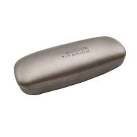 China Scratch Resistance Luxury Silver Metal Glasses Case Unbreakable factory
