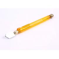 China Mirror Polished Carbide Wheel Glass Cutter , Smoothly Cutting Glass Cutter Pen factory