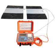 Quality LED LCD Integrated Portable Axle Scales With Strain Gauge for sale