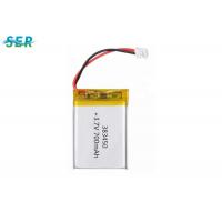 China 383450 High Voltage Lithium Polymer Batteries , 600mAh Rechargeable Lipo Battery For GPS Phone factory