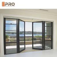 Quality Sunshine Room Kitchen Sound Insulation Aluminum Alloy Door / Vertical Hinged for sale