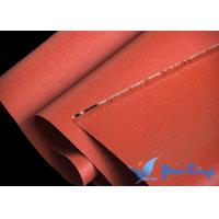 Quality Roll Silicone Coated Fabric With Good Heat Resistance And Fireproof Performance for sale