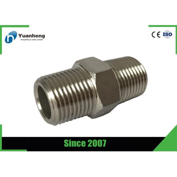 Quality CF8M Stainless steel 150LB BSP Male Threaded Nipple Fittings for sale
