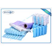 Quality 75gsm Blue Pp Non Woven Fabric Spunbond For Pocket Spring Cover for sale