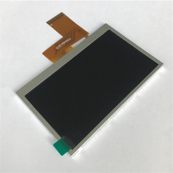 Quality 4.3 Inch Custom 300cd m2 IPS LCD Display 24 Bit Parallel RGB Interface for sale