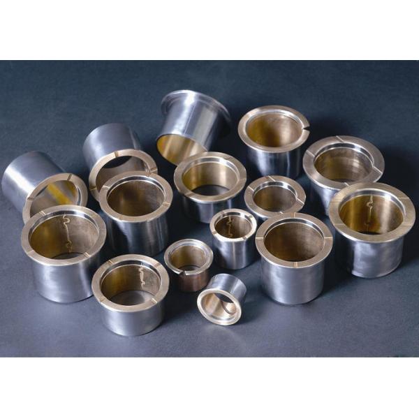 Quality Flange Bi Metal Bearings Low Carbon Steel HB 40-60 Alloy Hardness for sale