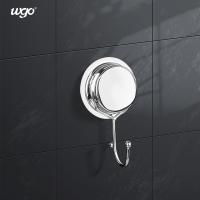 China 6kg Loading WGO Waterproof Towel Hooks SS201 Removable Bathroom Hooks factory