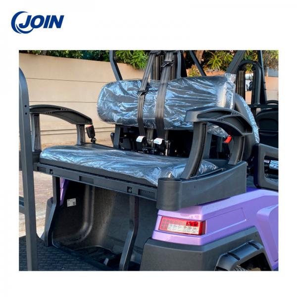 Quality Durable Golf Cart Back Seat Kit Passenger Folding Flip Golf Cart Leather for sale