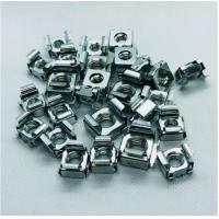 Quality M3 - M12 Stainless Steel Cage Nuts Square Metal Clip Nut Galvanized Zinc Plated for sale