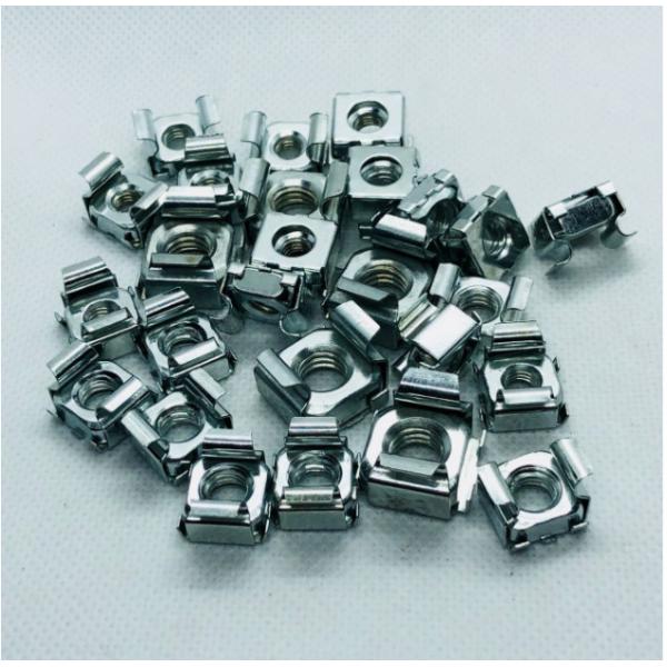 Quality M3 - M12 Stainless Steel Cage Nuts Square Metal Clip Nut Galvanized Zinc Plated for sale
