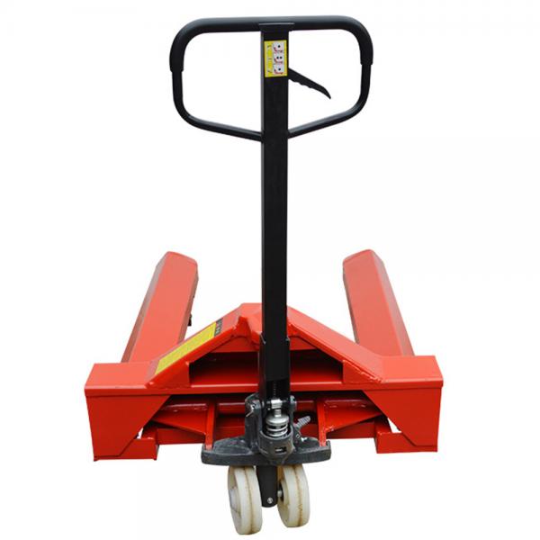 Quality 195mm Manual Central Hydraulics Pallet Jack for sale