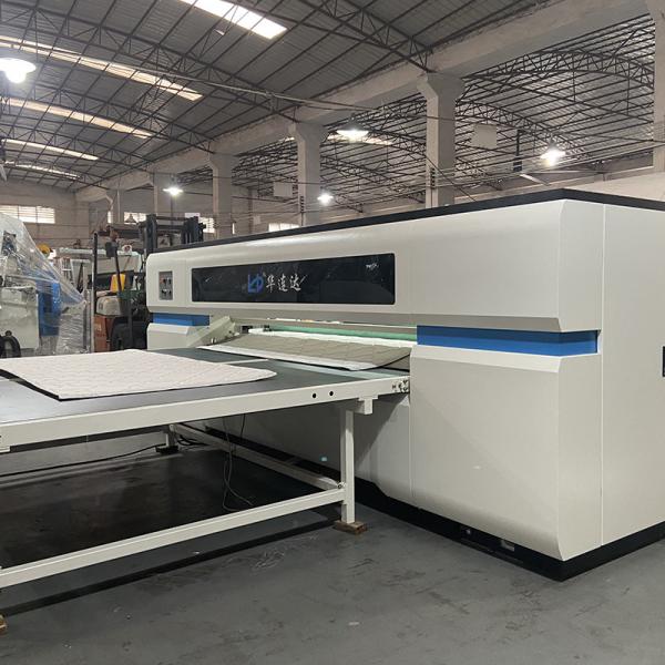 Quality 2400mm Auto Hemming Station For Mattress 380V 50Hz Touch Screen for sale