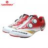 China Custom Carbon Cycling Shoes Bright Color Printed Low Wind Resistance EVA Insole factory
