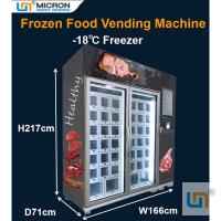 Quality ODM Frozen Meat Cooling Locker Vending Machine For Seafood Oysters for sale