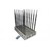 China High Power Mobile Phone Signal Jammer 16 Antennas 7 Cooling Fans 101 Watt For Prison factory