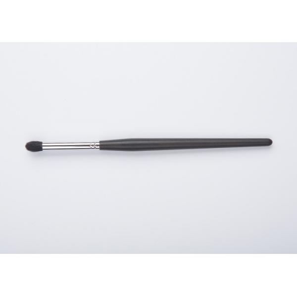 Quality Precise Gray Squirrel Hair Eye Blending Crease Brush With Luxury Ebony Handle for sale