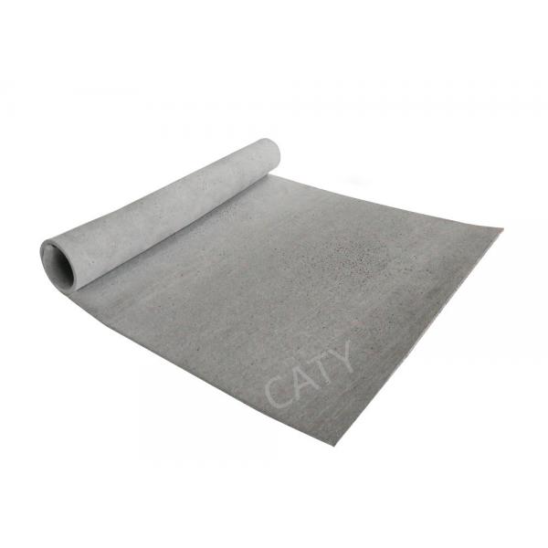 Quality 1mx20m Gray Commercial Rubber Flooring Non Slip For Shopping Mall for sale