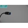 China Robust Industrial Camera USB Cable , Black / Purple USB 3.0 A To B Camera Data Cable factory