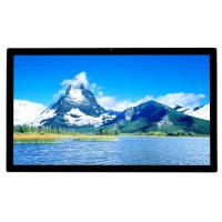 China Capacitive LCD Smart Board Touch 65 Inch 4K 3840*2160 Anti-Glare Tempered Glass Monitor No System For TV School Mall factory