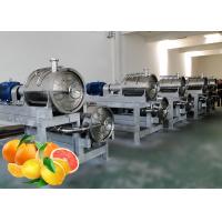 Quality Custom Citrus Juice Fruit Processing Line SUS304 Stainless Steel Material for sale