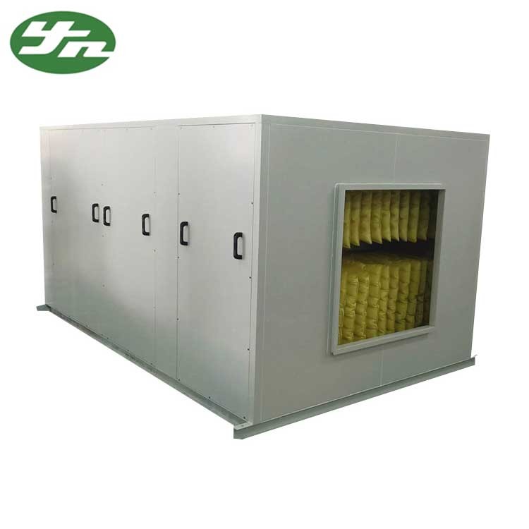 China Powder Coating Steel Clean Air Cabinet 300CMM Air Volume Fresh Air Handing Unit factory
