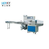 China Horizontal Baked Brioche Bread Packaging Machine Automatic Pillow Bag Food Sealing Equipment factory