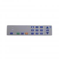 China Opaque White Custom Silicone Rubber Keypads With Matt PU Coating​ factory