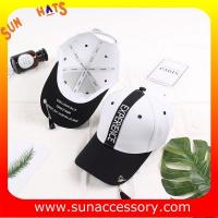 China QF17007 trendy fashionable girls ball cap with MOQ only need 3 pcs, Women  cotton baseball cap factory