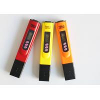 China Red Orange Yellow White Blue TDS Meter Tester , Water Purity Test Meter factory
