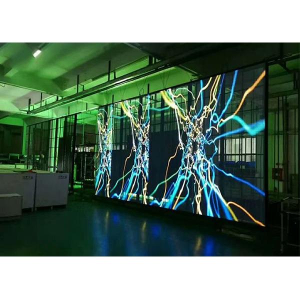 Quality P3.91 LED Transparent Display , Xmedia LED Wall Display Screen for Air port for sale